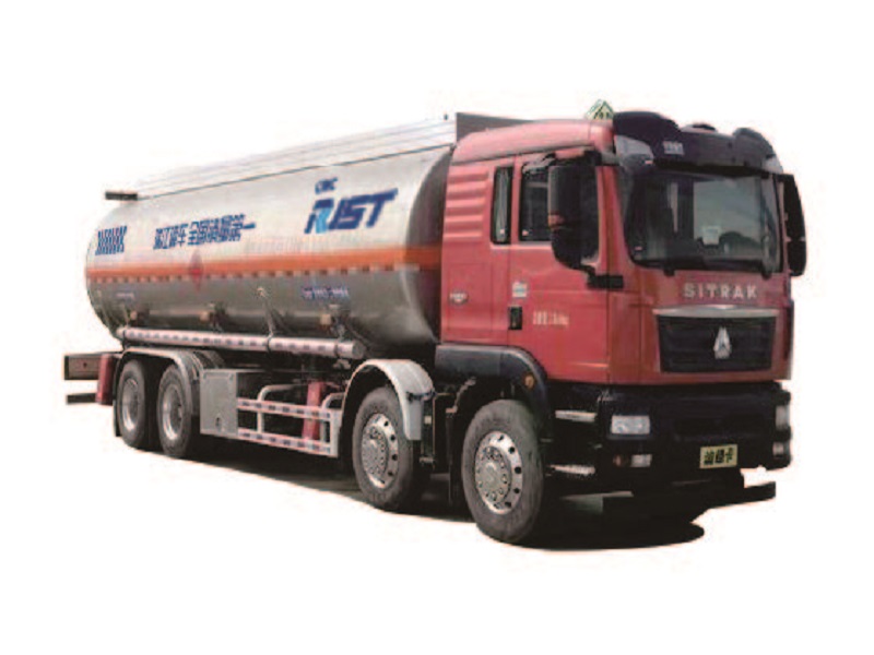 10-30m³ Aluminum alloy fuel transport rigid tank truck--Sitrak Series