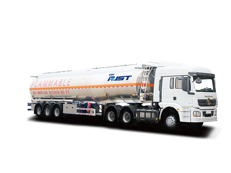 35-50m³ Aluminum alloy flammable liquid tank semi trailer truck