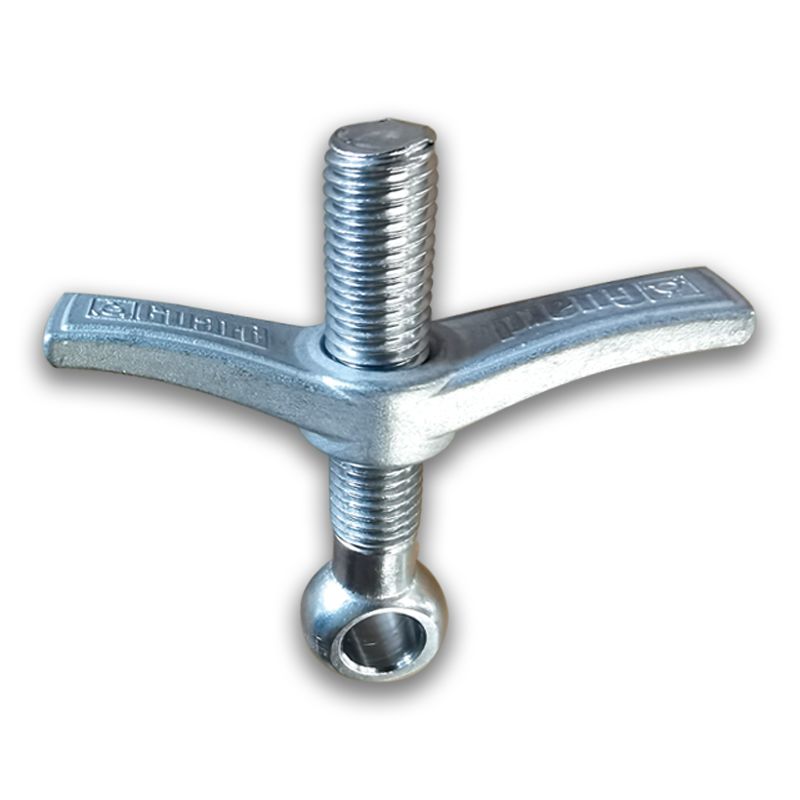 Long stainless steel claw bolts