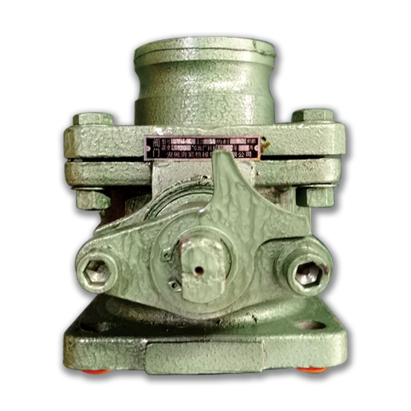 Steel - lined tetrafluoro ball valve
 with positive end